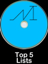 my top 5 lists